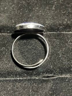 Bague Titane en Sodalite