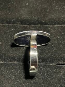 Bague Titane en Sodalite