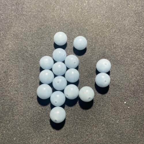 Perle 8 mm Angélite Bleu du Pérou