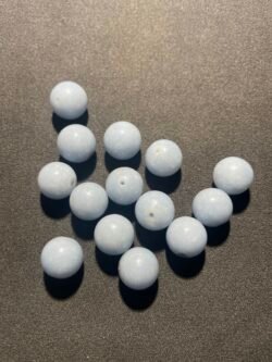 Perle 12 mm Angélite Bleu du Pérou