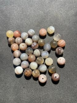 Perle 8 mm Agate du Bostwana