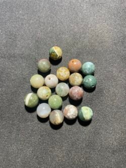 Perle 8 mm Agate Indienne d Inde