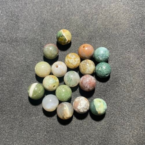 Perle 8 mm Agate Indienne d Inde