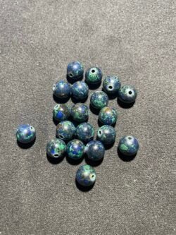 Perle 8 mm Azurite de Namibie