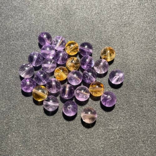 Perle 8 mm Amétrine de Bolivie