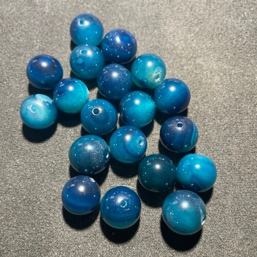 Perle 12 mm Agate Blue Lagon d Indonésie