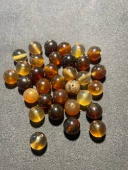 Perle 10 mm Ambre d Indonésie