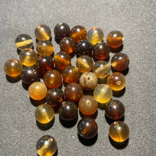 Perle 10 mm Ambre d Indonésie