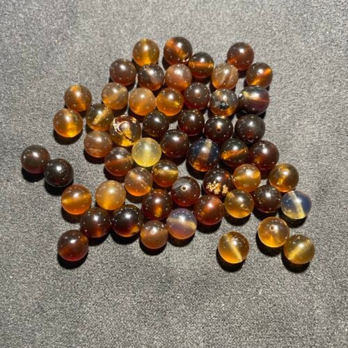 Perle 8 mm Ambre d Indonésie