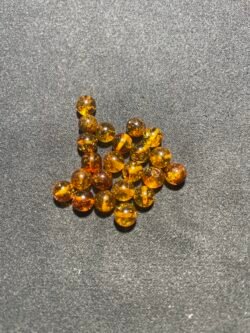 Perle 6 mm Ambre Miel de la Baltique