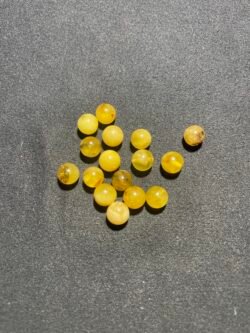 Perle 7 mm Ambre Jaune de la Baltique