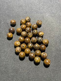 Perle 8 mm Bronzite du Brésil