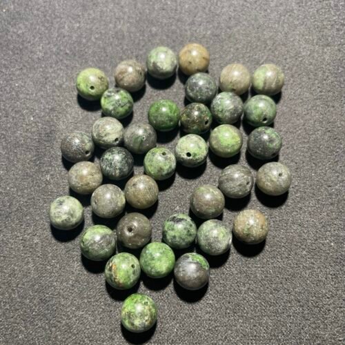 Perle 8 mm Diopside du Brésil