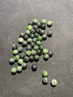 Perle 6 mm Diopside du Brésil