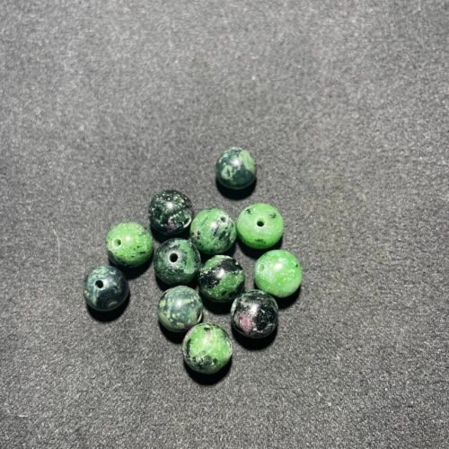 Perle 8 mm Epidote d Afrique du Sud