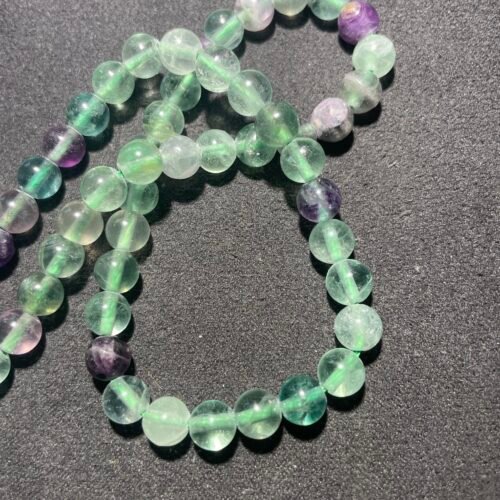 Perle 6 mm Fluorite Multicolore du Brésil