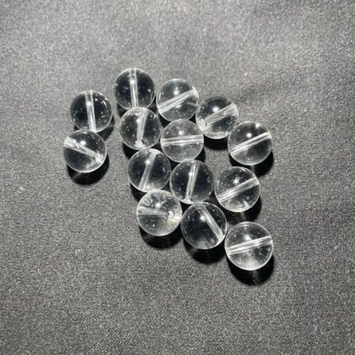 Perle 12 mm Cristal de Roche du Brésil