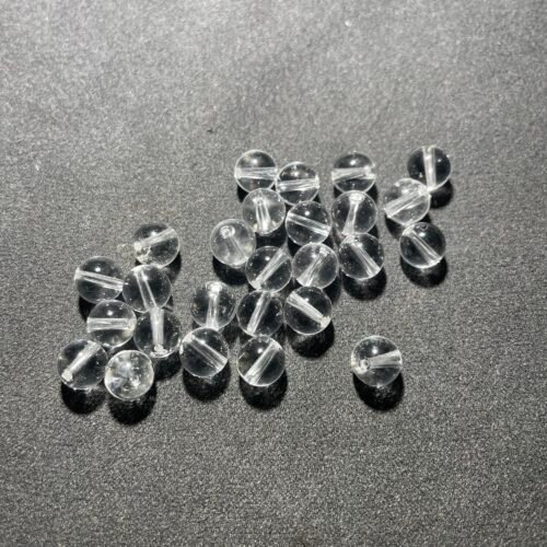 Perle 8 mm Cristal de Roche du Brésil