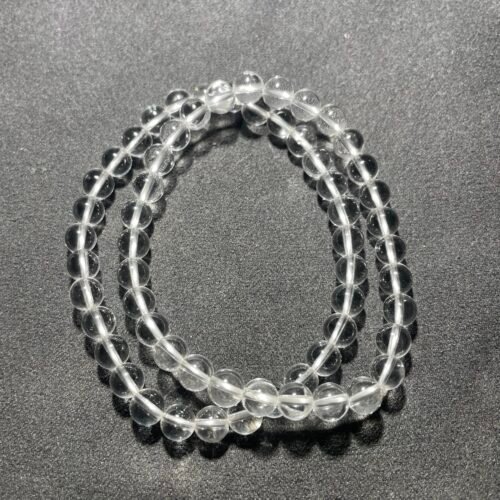 Perle 6 mm Cristal de Roche du Brésil