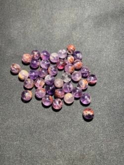 Perle 8 mm Cacoxénite (Super Seven) du Brésil