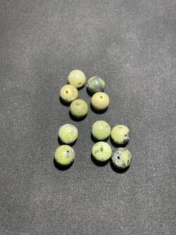 Perle 10 mm Chrysoprase d Afrique du Sud