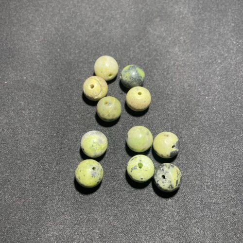 Perle 10 mm Chrysoprase d Afrique du Sud