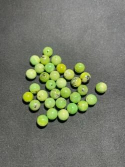 Perle 8 mm Chrysoprase d Afrique du Sud