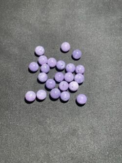 Perle 8 mm Calcite Violette du Mexique