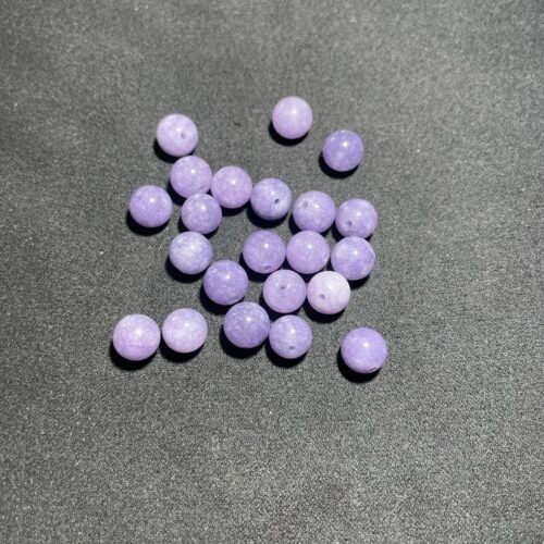 Perle 8 mm Calcite Violette du Mexique