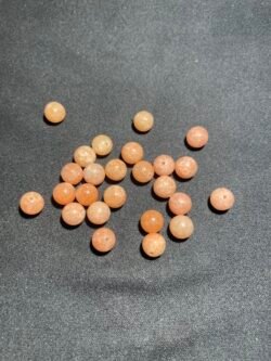 Perle 8 mm Calcite Rouge du Mexique