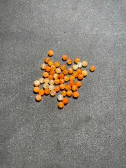 Perle 4 mm Cornaline du Brésil