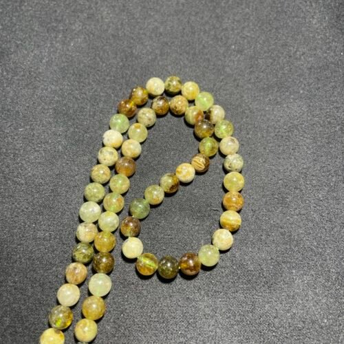 Perle 6 mm Grenat Vert du Brésil