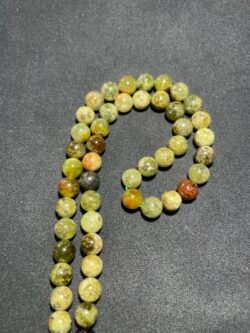 Perle 8 mm Grenat Vert du Brésil