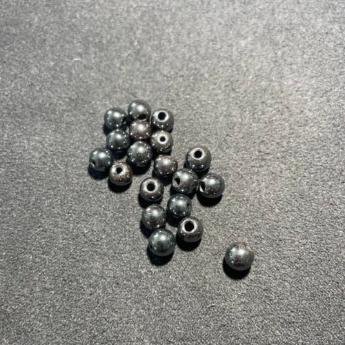 Perle 6 mm Hématite d Afrique du Sud