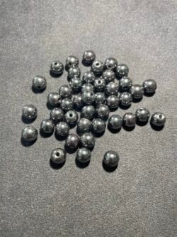 Perle 8 mm Hématite d Afrique du Sud