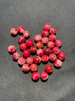 Perle 8 mm Jaspe Impérial d Inde