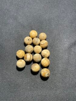 Perle 10 mm Jaspe Paysage d Inde