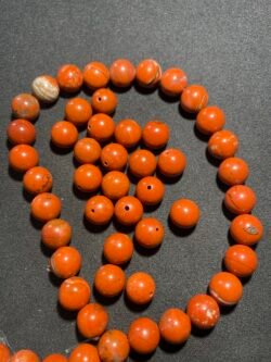 Perle 10 mm Jaspe Rouge du Brésil