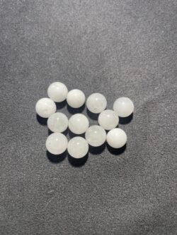 Perle 10 mm Jade Blanc de Chine