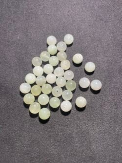 Perle 8 mm Jade Vert de Chine