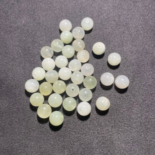 Perle 8 mm Jade Vert de Chine