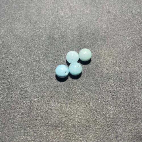 Perle 8 mm Larimar de la République Dominicaine