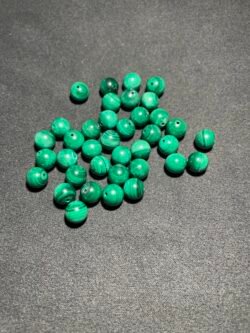 Perle 8 mm Malachite du Congo