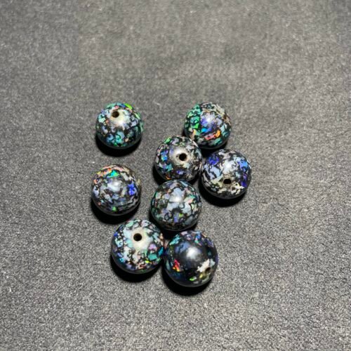 Perle 11/11,5 mm Opale Mosaïque d Australie