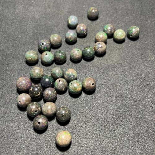 Perle 8 mm Opale Matrice (Opale des Fées) d Australie
