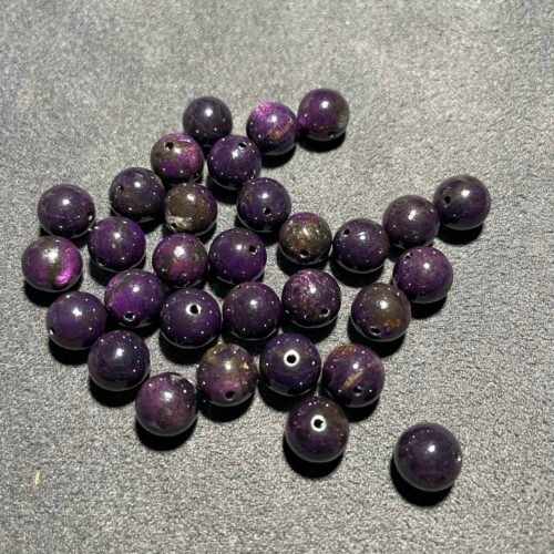 IMG_6260 Perle 8 mm Purpurite de Madagascar