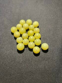 Perle 10 mm Péridot Jaune Vert de Chine