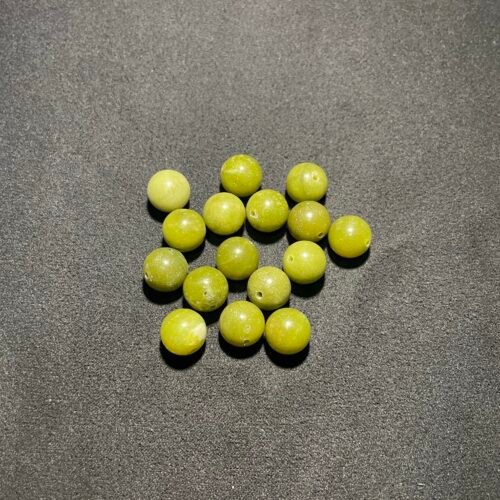 Perle 10 mm Péridot Vert de Chine