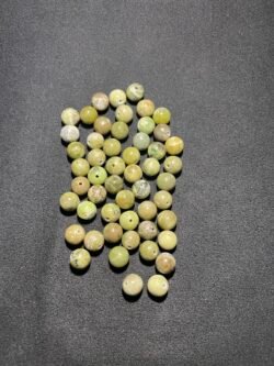 Perle 8 mm Péridot de Chine