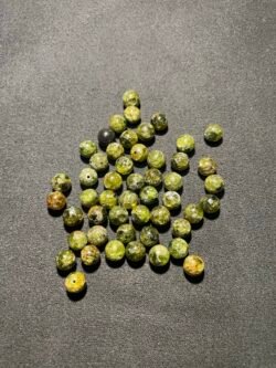 Perle 7 mm Péridot d Afghanistan